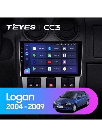 Teyes CC3 Renault Logan 1 2004-2009 9" Штатна магнітола