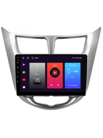Штатна магнітола Sigma F9216 2+32 Gb Hyundai Solaris 1 2010-2016 9" CarPlay