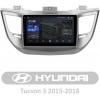 Штатна магнітола AMS T910 6+128 Gb Hyundai Tucson 3 2015-2018 (A) 9"