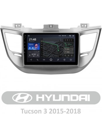 Штатна магнітола AMS T910 6+128 Gb Hyundai Tucson 3 2015-2018 (B) 9"