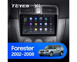 Teyes X1 2+32Gb Subaru Forester SG 2002-2008 9" Штатная магнитола