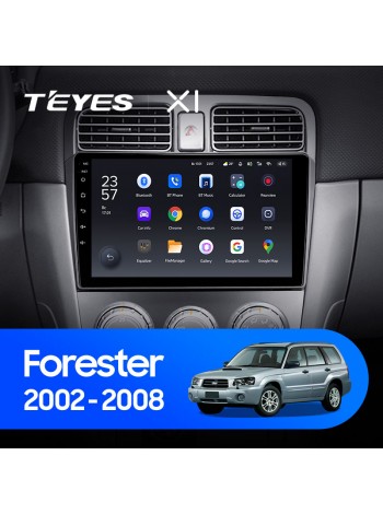 Teyes X1 2+32Gb Subaru Forester SG 2002-2008 9" Штатна магнітола