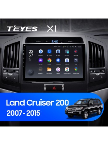 Teyes X1 2+32Gb Toyota Land Cruiser 11 200 2007-2015 10" Штатна магнітола