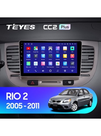Teyes CC2 PLUS Kia RIO 2 2005-2011 9" Штатна магнітола