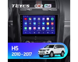 Teyes CC2 PLUS Great Wall Hover H5 1 2010-2017 9" Штатная магнитола