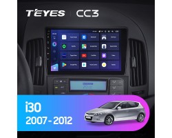Teyes CC3 Hyundai i30 1 FD 2007-2012 9" Штатна магнітола