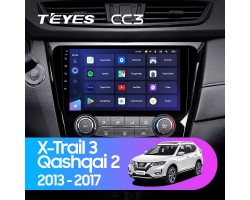 Teyes CC3 Nissan X-Trail X Trail 3 T32 2013-2017-Automatic air conditioning 10" Штатна магнітола