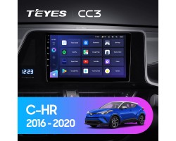 Teyes CC3 Toyota C-HR CHR (1 Din) 2016-2020 9" Штатная магнитола