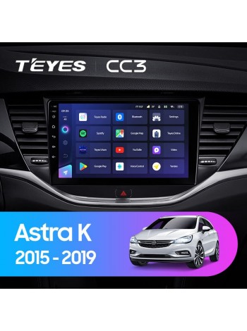 Teyes CC3 Opel Astra K 2015-2019 9" Штатна магнітола