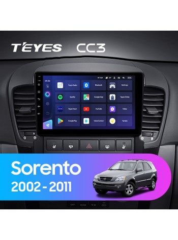 Teyes CC3 Kia Sorento BL 2002 - 2011 9" Штатна магнітола