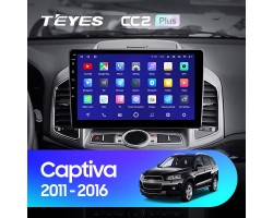 Teyes CC2 PLUS Chevrolet Captiva 1 2011-2016 10" Штатная магнитола
