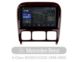 AMS T910 Mercedes Benz S-Class W220 VV220 1998-2005 9" Штатная магнитола