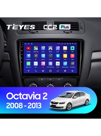Teyes CC2 PLUS Skoda Octavia 2 A5 2008-2013 10" Штатна магнітола