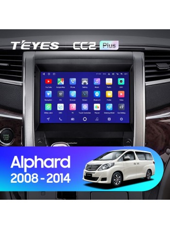 Teyes CC2 PLUS Toyota Alphard H20 2008-2014 9" Штатна магнітола