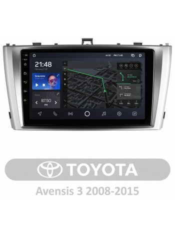 AMS T910 Toyota Avensis 3 2008-2015 9" Штатная магнитола