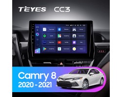 Teyes CC3 Toyota Camry VIII 8 XV70 (1 Din) 2020-2021 10" Штатная магнитола