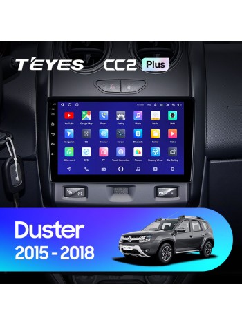Teyes CC2 PLUS Renault Duster 2015-2018 9" Штатна магнітола