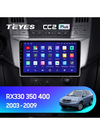 Teyes CC2 PLUS Lexus RX300 RX330 RX350 RX400H Toyota harrier 2003-2009 9" Штатна магнітола