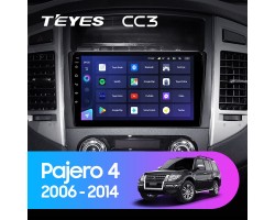 Teyes CC3 Mitsubishi Pajero 4 V80 V90 2006-2014 9" Штатна магнітола