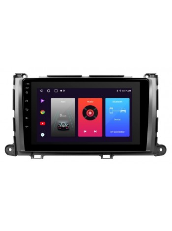 Штатна магнітола Sigma F9216 2+32 Gb Toyota Sienna 3 XL30 2010 - 2014 (A) 9" Carplay