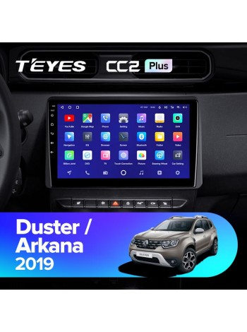 Teyes CC2 PLUS Renault Duster / Arkana 2019 10" Штатная магнитола
