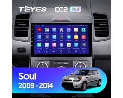 Teyes CC2 PLUS Kia Soul 1 2008 - 2014 9" Штатна магнітола