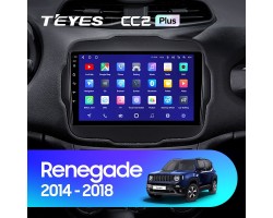 Teyes CC2 PLUS Jeep Renegade 2014-2018 9" Штатна магнітола
