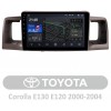 AMS T910 Toyota Corolla E130 E120 2000-2004 9" Штатна магнітола