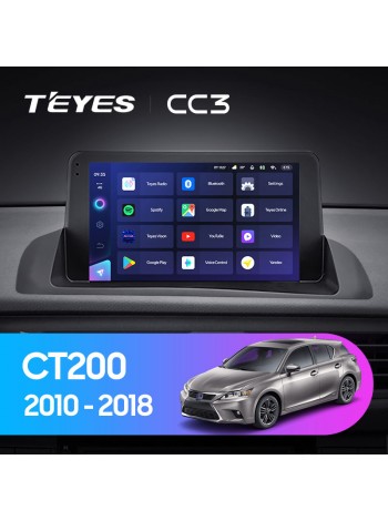Teyes CC3 Lexus CT CT200 CT200h 2010-2018 9" Штатна магнітола