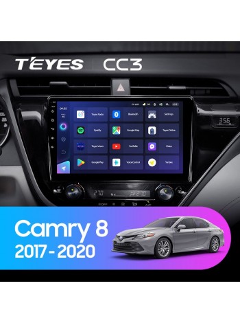 Teyes CC3 Toyota Camry 8 XV 70 2017-2020 10" Штатна магнітола