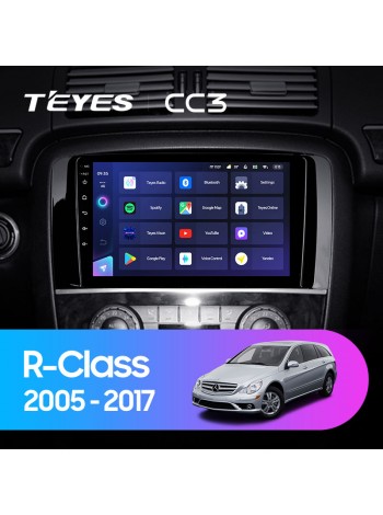 Teyes CC3 Mercedes Benz R-Class W251 R280 R300 R320 2005-2009 9" Штатна магнітола