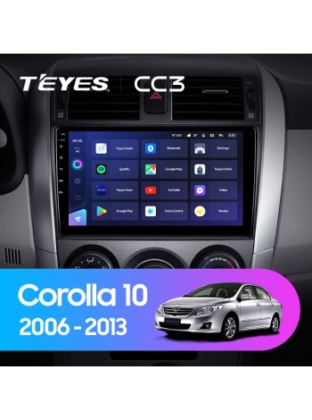 Teyes CC3 Toyota Corolla 10 E140 E150 2006-2013 9" Штатна магнітола