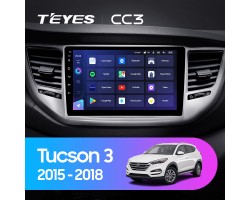 Teyes CC3 Hyundai Tucson 3 2015-2018 9" Штатна магнітола