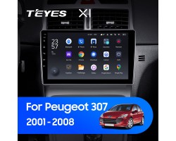 Teyes X1 2+32Gb Peugeot 307 1 2001-2008 9" Штатна магнітола