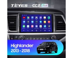 Teyes CC2 PLUS Toyota Highlander 3 XU50 2013-2018 10" Штатна магнітола
