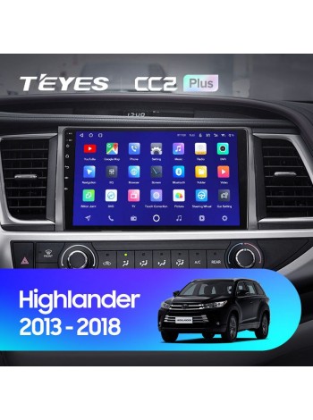 Teyes CC2 PLUS Toyota Highlander 3 XU50 2013-2018 10" Штатна магнітола