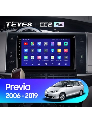 Teyes CC2 PLUS Toyota Previa XR50 2006 - 2019 9" Штатна магнітола