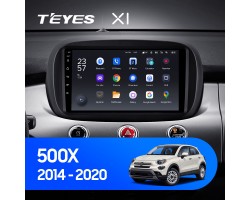 Teyes X1 2+32Gb Fiat 500X 2014-2020 9" Штатная магнитола
