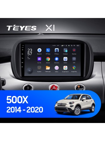 Teyes X1 2+32Gb Fiat 500X 2014-2020 9" Штатная магнитола