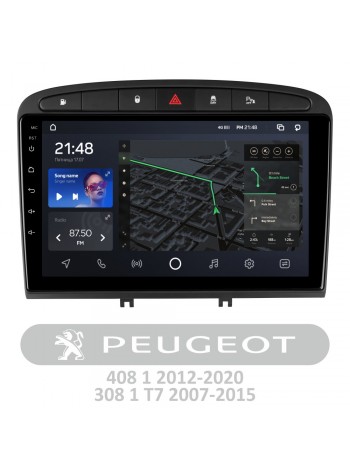 AMS T910 Peugeot 408 1 T7 2012-2020 For Peugeot 308 2007-2015 9" Штатна магнітола