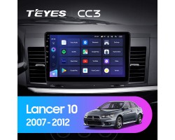 Teyes CC3 Mitsubishi Lancer 10 CY 2007-2012 10" Штатна магнітола