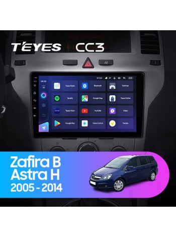 Teyes CC3 Opel Zafira B 2005-2014 For Opel Astra H 2004-2014 9" Штатна магнітола