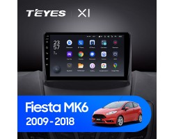 Teyes X1 2+32Gb Ford Fiesta 6 Mk 6 2008-2013 9" Штатная магнитола