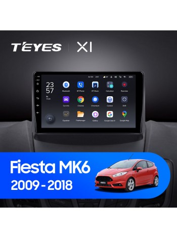 Teyes X1 2+32Gb Ford Fiesta 6 Mk 6 2008-2013 9" Штатная магнитола