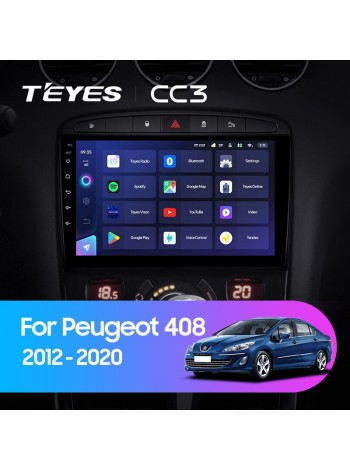 Teyes CC3 Peugeot 408 1 T7 2012-2020 For Peugeot 308 2007-2015 9" Штатна магнітола