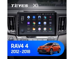 Teyes X1 2+32Gb Toyota RAV4 4 XA40 5 XA50 2012-2018 10" Штатна магнітола