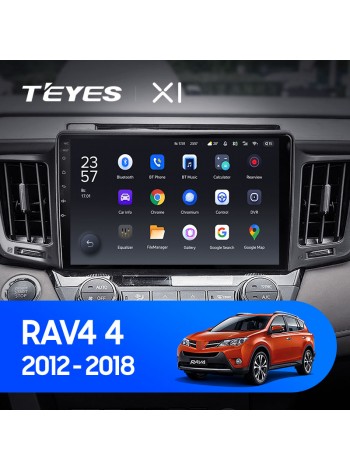 Teyes X1 2+32Gb Toyota RAV4 4 XA40 5 XA50 2012-2018 10" Штатна магнітола
