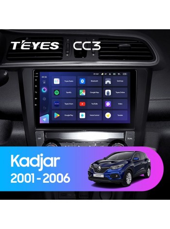 Teyes CC3 Renault Kadjar 2015-2017 9" Штатна магнітола