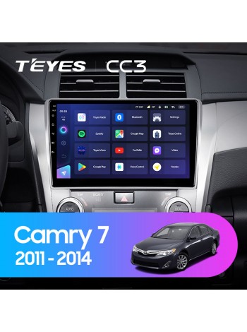 Teyes CC3 Toyota Camry 7 XV 50 55 2011-2014 10" Штатная магнитола