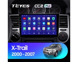 Teyes CC2 PLUS Nissan X-Trail X Trail X-Trail 1 T30 2000 - 2007 10" Штатная магнитола